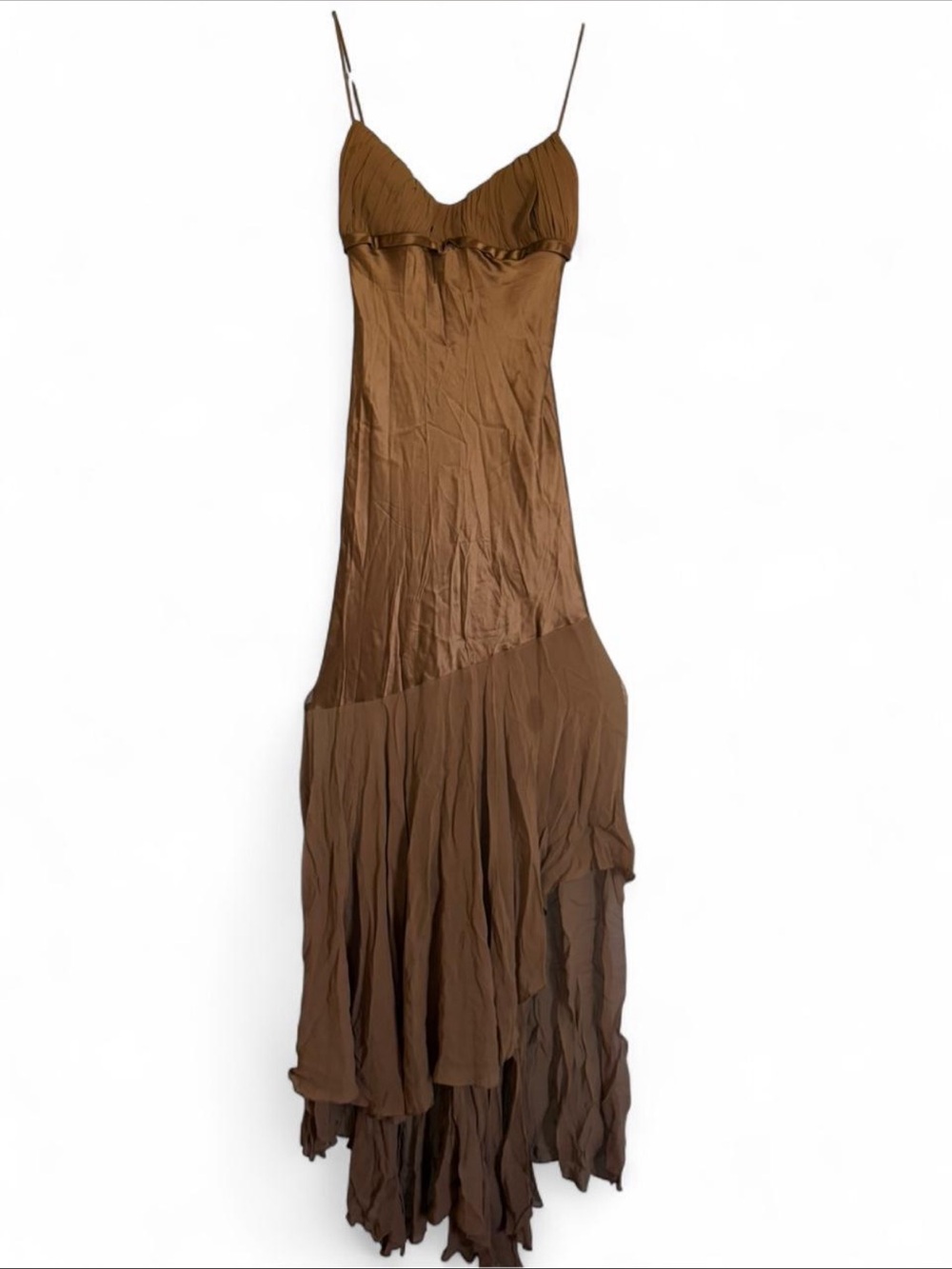 SASS Brown Vintage Fairy Maxi Dress